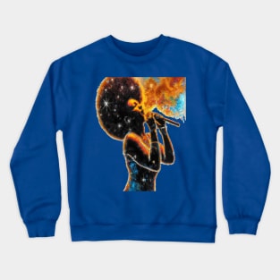 Cosmic Girl (No Background) Crewneck Sweatshirt